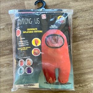 YuMe Official Among Us Toikido Toys Inflatable Kids Halloween Cosplay Costume